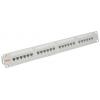 Roline 24 portů síťový patch panel 483 mm (19) CAT 5e 1 U šedá