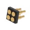 RS PRO Konektor PCB, řada: PH2, Deska-deska, počet kontaktů: 4, počet řad: 2, rozteč: 2.54 mm, orientace těla: Rovný,