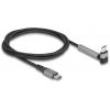 Delock Kabel USB-C USB 2.0 USB-C ® zástrčka, USB-C ® zástrčka 1.50 m černá, šedá 81172