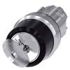 Siemens 3SU10504BF010AA0 3SU1050-4BF01-0AA0 klíčový spínač 1 x 90 ° IP66, IP67, IP69 / IP69K 1 ks