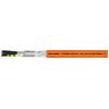 Helukabel TOPSERV® 108 707252 servo kabel 4 G 4 mm², 50 m, oranžová