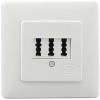 Rutenbeck TAE 2x6/6NFF Up rw zásuvka telefonu pod omítku bílá Rutenbeck TAE 2x6/6NFF Up rw zásuvka telefonu pod omítku bílá