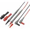 VOLTCRAFT MS-2 sada bezpečnostních měřicích kabelů lamelová zástrčka 4 mm zkušební hroty černá, červená 1 sada