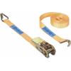 TOOLCRAFT TO-10283847 Přivazovací únosnost napřímo (LC)=1000 daN (d x š) 5 m x 25 mm přezka se zubatým páskem