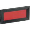 Rámeček pro LCD/LED displeje Mentor 2656.8422, 64 x 28 mm, červená