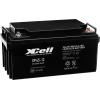 XCell XP6512 XCEXP6512 olověný akumulátor 12 V 65 Ah olověný se skelným rounem (š x v x h) 348 x 178 x 167 mm šroubované M6 bezúdržbové, VDS certifikace