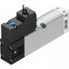 Elektromagnetický ventil 5/2 monostabilní, řada: VSVA-B-M52-MH-A2-1C1 ISO Elektřina, max. průtok: 750L/min Festo 24V
