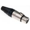Neutrik Konektor XLR, počet kontaktů: 7, orientace těla: Rovný Vnitřní, pokovení: Stříbro přes nikl, Kabel, 50 V,