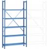 Manuflex RA3151.5012 základní modul regálu oddělení , (š x v x h) 1250 x 2500 x 700 mm, ocelová podlaha