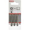 Bosch Bit šroubováku, Ocel, Šestihran, 1/4 in, PZ2, celková délka: 49mm, počet kusů: 3