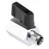 Hydraulický kulový ventil, řada: RS PRO, materiál tělesa: Chromovaná mosaz ISO 228 RS PRO