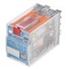 Releco Výkonové relé DPDT Montáž na plošný spoj 6A 230V ac C7 Releco Výkonové relé DPDT Montáž na plošný spoj 6A 230V ac C7