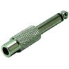 TRU COMPONENTS adaptér jack jack zástrčka 6,3 mm - cinch zásuvka mono Pólů:2 1 ks