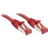 LINDY 47738 RJ45 síťové kabely, propojovací kabely CAT 6 S/FTP 10.00 m červená s ochranou 1 ks LINDY 47738 RJ45 síťové kabely, propojovací kabely CAT 6 S/FTP 10.00 m červená s ochranou 1 ks