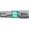 Wera Bit šroubováku, Šestihran, 6.35 mm, T25, celková délka: 25 mm, počet kusů: 1 Wera Bit šroubováku, Šestihran, 6.35 mm, T25, celková délka: 25 mm, počet kusů: 1