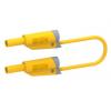 Electro PJP Zkušební vodič, Žlutá 36A, délka kabelů: 1 m, 1kV, Polyvinylchlorid, úroveň kategorie: CAT 0, CAT II Electro PJP Zkušební vodič, Žlutá 36A, délka kabelů: 1 m, 1kV, Polyvinylchlorid, úroveň kategorie: CAT 0, CAT II