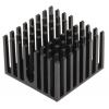 AAVID THERMALLOY Chladič, řada: T411 pro Univerzální Čtyřhranný Hliníkový 18 mm 27 mm 27 mm AAVID THERMALLOY Chladič, řada: T411 pro Univerzální Čtyřhranný Hliníkový 18 mm 27 mm 27 mm