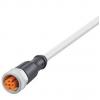 Kabel ovladače snímače, A: Vnitřní, A: M12 4, B: Bez koncovky, 36V dc, IP65, IP67, IP68, IP69K, řada: EVW167 ifm