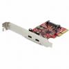 StarTech.com Karta USB, počet portů USB: 2, standard: USB 3.2 Gen 2, typ sběrnice: PCI Express