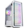 FSP Fortron CUT593P tower herní pouzdro bílá 4 předinstalované LED ventilátory, prachový filtr, boční okno FSP Fortron CUT593P tower herní pouzdro bílá 4 předinstalované LED ventilátory, prachový filtr, boční okno