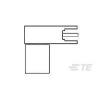 TE Connectivity TE AMP RF Coax Connectors 1061692-1 1 ks Package