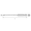 BERNSTEIN Tools for Electronics 6-IP10-75 bit Torx Ocel HRC silně legováno E 6.3 6 ks BERNSTEIN Tools for Electronics 6-IP10-75 bit Torx Ocel HRC silně legováno E 6.3 6 ks