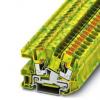 Phoenix Contact Zemnicí svorkovnice, řada: PTI 10mm² Zelená, Žlutá, počet cest: 2, 8AWG, 6kV Zásuvný