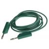 Hirschmann Test & Measurement Zkušební kabel s konektorem, Zelená 16A, délka kabelů: 2 m, 60V dc, Polyvinylchlorid Hirschmann Test & Measurement Zkušební kabel s konektorem, Zelená 16A, délka kabelů: 2 m, 60V dc, Polyvinylchlorid
