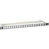 Intellinet 24-Port Patchpanel geschirmt und unbestückt 0,5 HE schwarz für Keystone-Jacks 483 mm (19) nevybavený specifikací 0.5 U černá neosazený