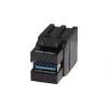 TUK Limited Spojka Vnitřní, orientace těla: Rovný USB typu A na A, 30V, Zacvakávací montáž USB 3.0, materiál kontaktu: TUK Limited Spojka Vnitřní, orientace těla: Rovný USB typu A na A, 30V, Zacvakávací montáž USB 3.0, materiál kontaktu: