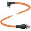 Pepperl+Fuchs V31-WM-OR0,6M-POC-V1-G upravený zástrčkový konektor pro senzory - aktory, 240798-100007, piny: 4, 4, 0.6 m, 1 ks