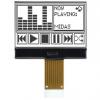 Monochromatický LCD displej MCCOG128064B12W-FPTLW, řada: MCCOG128064B Grafické podsvícení LED Bílá 128 x 64 pixelů