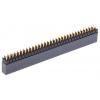 Patice PCB, řada: ESQ, orientace těla: Rovný, rozteč: 2.54 mm Deska-deska, počet kontaktů: 64, počet řad: 2, Průchozí Patice PCB, řada: ESQ, orientace těla: Rovný, rozteč: 2.54 mm Deska-deska, počet kontaktů: 64, počet řad: 2, Průchozí