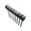 Patice PCB, řada: SS, orientace těla: Rovný, rozteč: 2.54 mm Deska-deska, počet kontaktů: 2, počet řad: 1, Průchozí