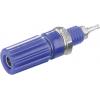 TRU COMPONENTS TC-R1-9 pólová svorka modrá 10 A 1 ks