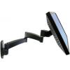 Ergotron držák na zeď pro monitor Wall Mount Arm 200 Series 1 Displej: (s) 25,4 cm (10) - 68,6 cm (27) černá naklápěcí, nakláněcí, otočný, odnímatelný