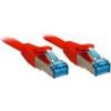 LINDY 47165 RJ45 síťové kabely, propojovací kabely CAT 6A S/FTP 3.00 m červená 1 ks LINDY 47165 RJ45 síťové kabely, propojovací kabely CAT 6A S/FTP 3.00 m červená 1 ks