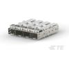 TE Connectivity Sestava klece QSFP SFP, řada: SFP, Sestava klece, pro použití s: SFP TE Connectivity Sestava klece QSFP SFP, řada: SFP, Sestava klece, pro použití s: SFP
