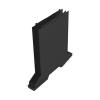 Electronics housings, OMNIMATE Housing - series CH20MBlack, Base element, Width: 12 mm Electronics housings, OMNIMATE Housing - series CH20MBlack, Base element, Width: 12 mm