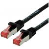 Roline 21.15.2652 RJ45 síťové kabely, propojovací kabely CAT 6 S/FTP 2.00 m černá dvoužilový stíněný, bez halogenů, samozhášecí 1 ks Roline 21.15.2652 RJ45 síťové kabely, propojovací kabely CAT 6 S/FTP 2.00 m černá dvoužilový stíněný, bez halogenů, samozhášecí 1 ks