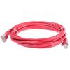 RS PRO Cat5e Ethernetové kabely, Červená, Polyvinylchlorid, A: RJ45, 30V 3 m Vnější, B: RJ45 Vnější, typ pláště: F/UTP RS PRO Cat5e Ethernetové kabely, Červená, Polyvinylchlorid, A: RJ45, 30V 3 m Vnější, B: RJ45 Vnější, typ pláště: F/UTP