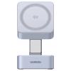 UGREEN MagFlow W752 bezdrátová nabíječka pro smartphony/tablety, bezdrátová nabíječka, Qi standard, USB-C® zásuvka, 25 W, MagSafe, šedá