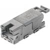Telegärtner 100007525 STX V1 modul RJ45 CAT.6A 100007525 zásuvka, rovná počet pólů: 8P8C 1 ks