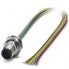 Kabel ovladače snímače, A: Vnější, A: M12, Rovný 3, B: M12, B: Vnější, 48V, IP67, řada: SACC-DSI Phoenix Contact 500 mm Kabel ovladače snímače, A: Vnější, A: M12, Rovný 3, B: M12, B: Vnější, 48V, IP67, řada: SACC-DSI Phoenix Contact 500 mm