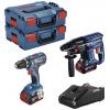 Bosch Professional GSR 18V-28 + GBH 18V-21 0615990M0R na nářadí s akumulátorem, pro řemeslníky, pro údržbáře sada nářadí