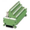 Phoenix Contact Modul rozhraní, Rovné páskové kabely, Lišta DIN, Vnější, počet kontaktů: 50, 50 V ac, 60V dc 1A, délka: Phoenix Contact Modul rozhraní, Rovné páskové kabely, Lišta DIN, Vnější, počet kontaktů: 50, 50 V ac, 60V dc 1A, délka:
