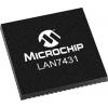 Microchip Ethernetový kontrolér LAN7431-I/YXX 2.5 Gbps 1.8 V RGMII, počet kolíků: 72 kolíkový 3.3V, SQFN Microchip Ethernetový kontrolér LAN7431-I/YXX 2.5 Gbps 1.8 V RGMII, počet kolíků: 72 kolíkový 3.3V, SQFN