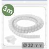 Quadrios 25CA747 25CA747 ochrana kabelu 32 mm (max) bílá 3 m