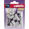 cablefix 127222 kabelová lišta spojení dosedacích míst 10 ks šedá