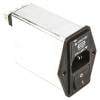 Schaffner Filtr IEC 6A C14 Vnější, Montáž do panelu 5 x 20 mm, 250V ac 2 póly, 400Hz, 50 Hz Faston, 85 °C 1, -25 °C